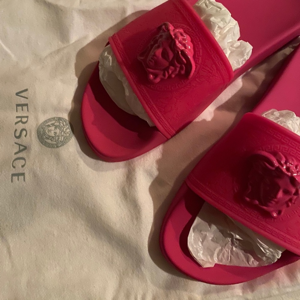 Authentic New Versace Slides